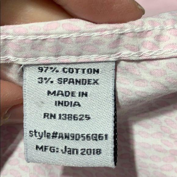 Alexander Julian Mens Button Down Casual Shirt Short Sleeve Pink Beach Medium - Picture 9 of 11